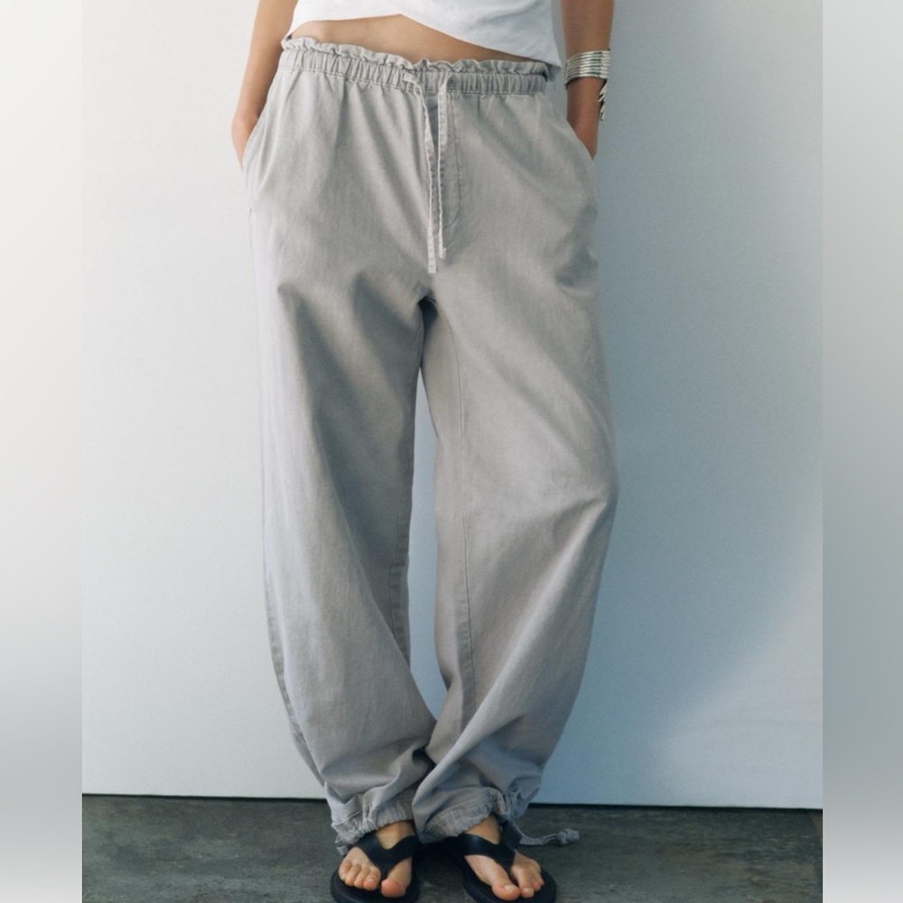 Low Waist Loose Jeans ZW Collection (Small)